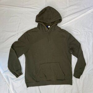 Men's Olive Green Hoodie - H&M Divided